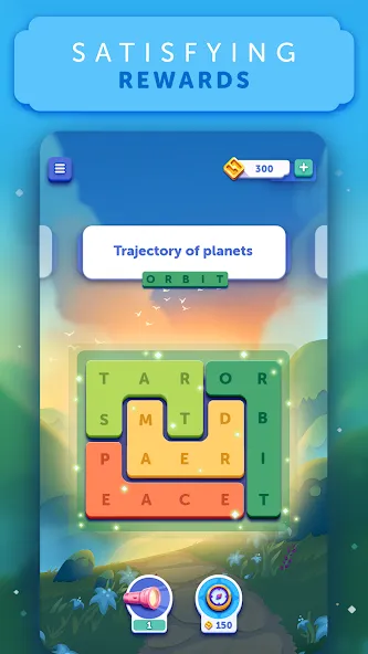 Word Lanes: Relaxing Puzzles (Ворд Лейнс) [МОД: Много денег, Монет и Все открыто] Screenshot 3