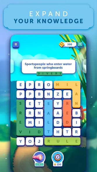 Word Lanes: Relaxing Puzzles (Ворд Лейнс) [МОД: Много денег, Монет и Все открыто] Screenshot 5