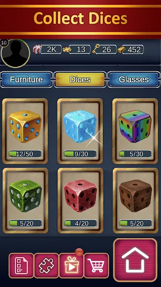 Farkle - Zonk Dice Game [МОД: Много монет, Открытые уровни и Мега MOD] Screenshot 3