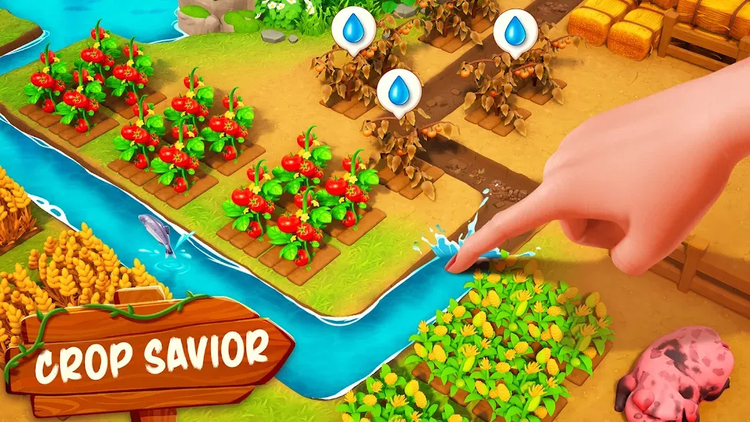 Family Farm Adventure (Семейное фермерское приключение) [МОД: Деньги, Монеты и Меню MOD] Screenshot 3