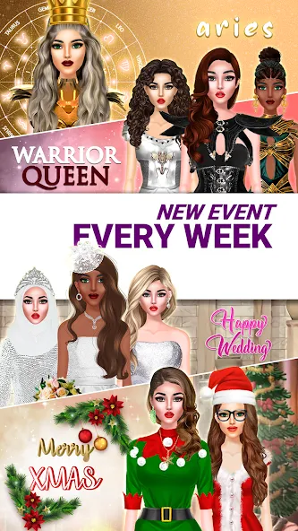 Super Stylist: Dress Up Games [МОД: Много монет, Открытые уровни и Мега MOD] Screenshot 5
