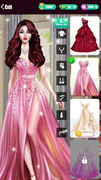 Super Stylist-Fashion Games [МОД: Много монет, Открытые уровни и Мега MOD] Screenshot 1