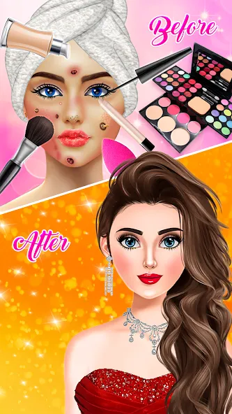 Super Stylist-Fashion Games [МОД: Много монет, Открытые уровни и Мега MOD] Screenshot 2