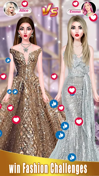 Super Stylist-Fashion Games [МОД: Много монет, Открытые уровни и Мега MOD] Screenshot 3