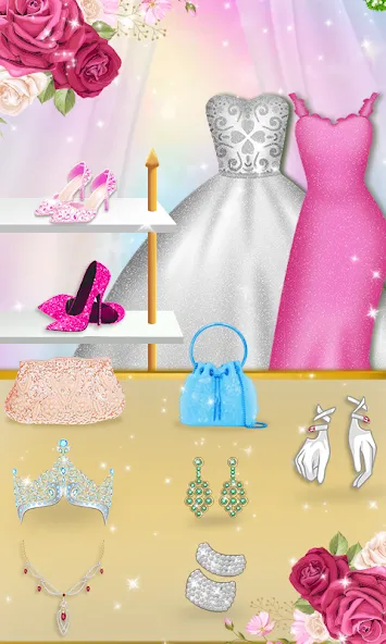 Makeup idol:Doll makeover 2024 (Роял Долл) [МОД: Меню, Бесконечные монеты и Открытые уровни] Screenshot 3
