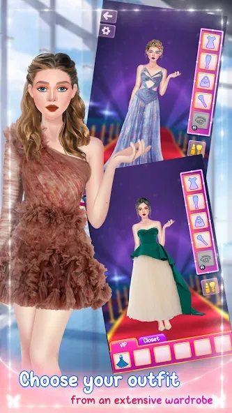 Fashion Stylist: Dress Up Game (Фэшн стилист) [МОД: Все открыто, Дополнительные деньги и Меню MOD] Screenshot 3