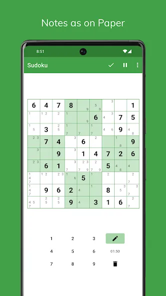 Sudoku [MOD: Мод Меню/Взлом] - Скриншот 3