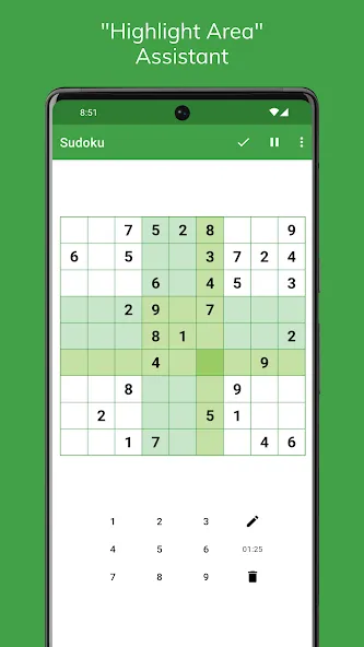Sudoku [MOD: Мод Меню/Взлом] - Скриншот 4