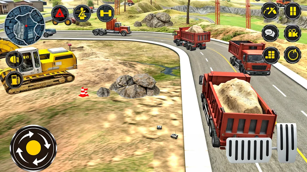 Heavy Excavator Simulator PRO (Хеви Экскавейтор Симулятор ПРО) [МОД: Много денег, Монет и Все открыто] Screenshot 1