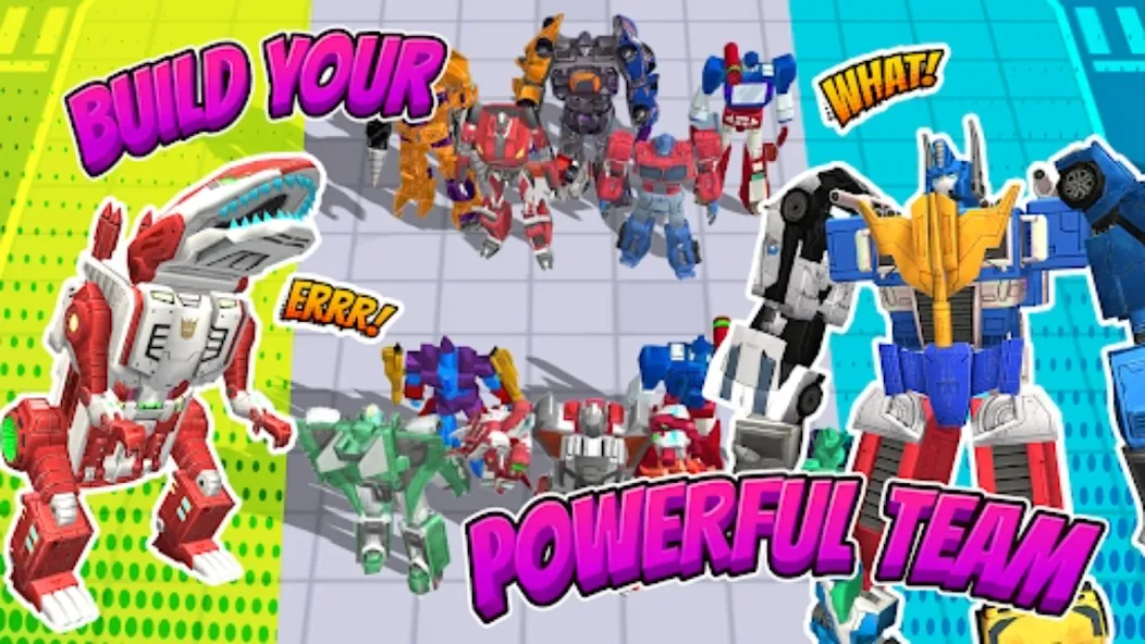 Superhero Robot Monster Battle [МОД: Много денег, Монет и Все открыто] Screenshot 3