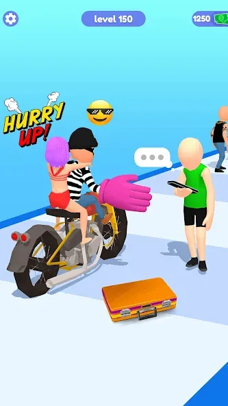 Thief Run Race 3D: Fun Race [МОД: Меню, Бесконечные монеты и Открытые уровни] Screenshot 5