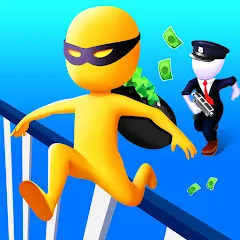 Скачать Thief Run Race 3D: Fun Race [МОД: Меню, Бесконечные монеты и Открытые уровни] | Взлом Thief Run Race 3D: Fun Race на Андроид