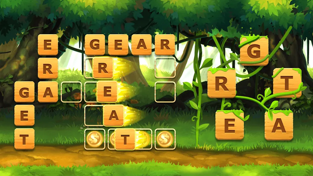Word Crossword Puzzle [МОД: Много монет, Открытые уровни и Мега MOD] Screenshot 2