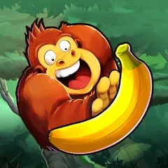 Скачать Banana Kong (Банана Конг) [МОД: Меню, Бесконечные монеты и Открытые уровни] | Взлом Banana Kong на Андроид