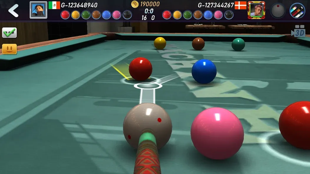Real Pool 3D 2 (Риал Пул 3Д 2) [МОД: Много денег, Монет и Все открыто] Screenshot 2