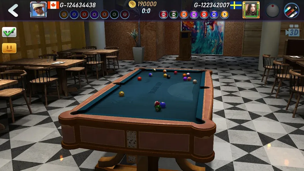 Real Pool 3D 2 (Риал Пул 3Д 2) [МОД: Много денег, Монет и Все открыто] Screenshot 3