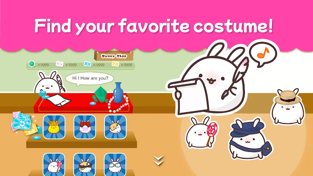 Hungree Bunny (Хангри Банни) [МОД: Бесконечные деньги, Монеты и Мега MOD] Screenshot 3