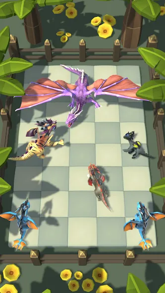 Dragon Fight - Merge Games [МОД: Бесконечные деньги, Монеты и Мега MOD] Screenshot 2