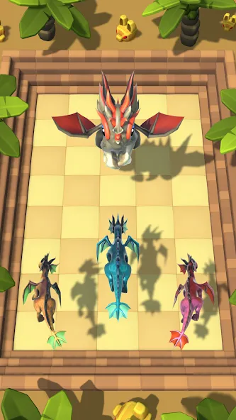 Dragon Fight - Merge Games [МОД: Бесконечные деньги, Монеты и Мега MOD] Screenshot 3