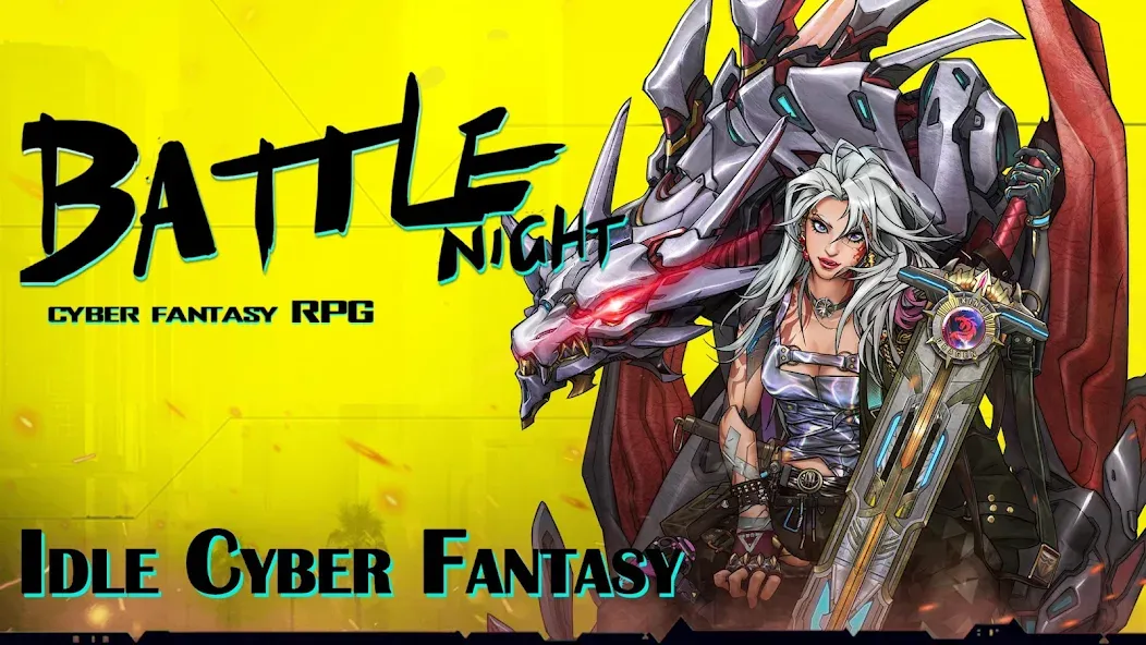 Battle Night: Cyberpunk RPG (Бэтл Найт) [MOD: Бесконечные деньги] - Скриншот 1