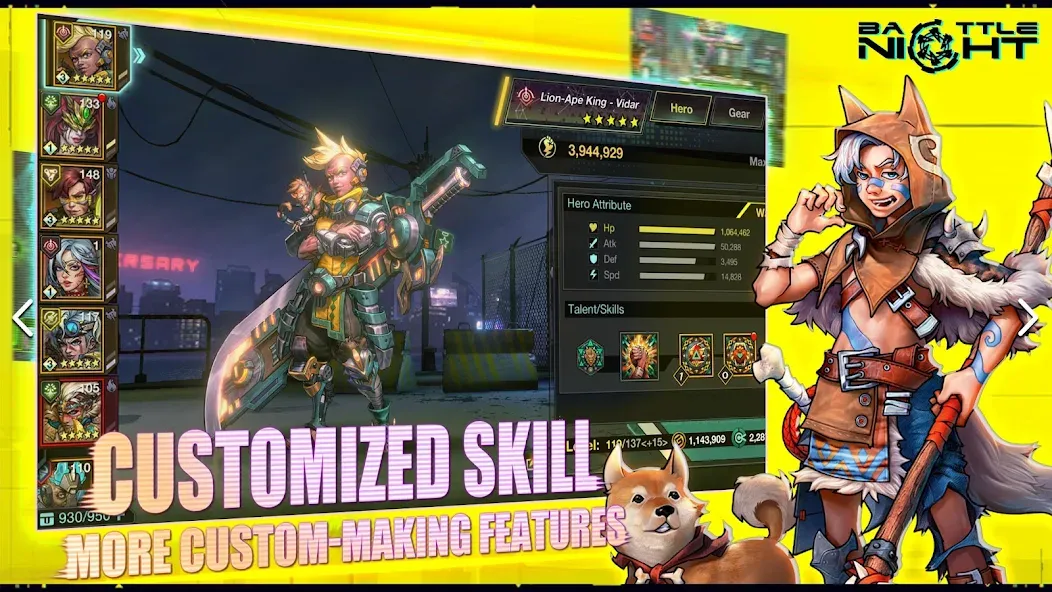 Battle Night: Cyberpunk RPG (Бэтл Найт) [MOD: Бесконечные деньги] - Скриншот 5