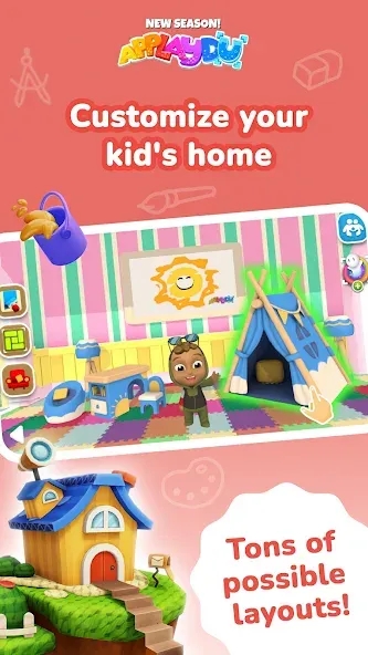 Applaydu family games (Апплайду) [МОД: Много монет, Открытые уровни и Мега MOD] Screenshot 5