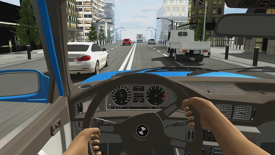 Racing in Car 2 (Рейсинг ин Кар 2) [МОД: Бесконечные деньги, Монеты и Мега MOD] Screenshot 4