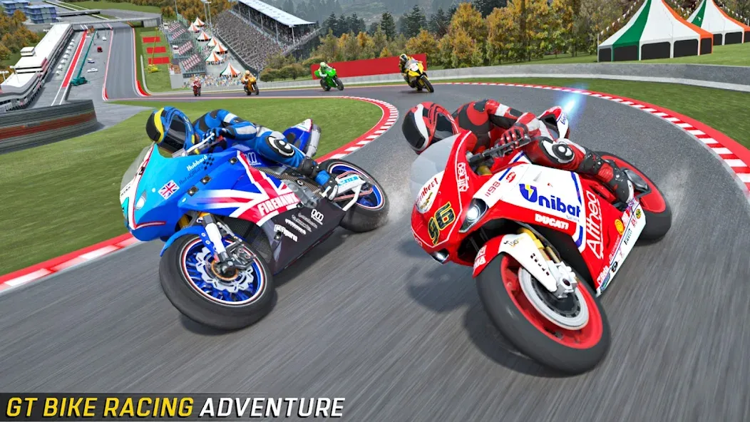GT Bike Racing: Moto Bike Game [MOD: Разблокировано] - Скриншот 1