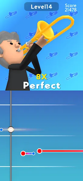 Trombone! [МОД: Деньги, Монеты и Меню MOD] Screenshot 3