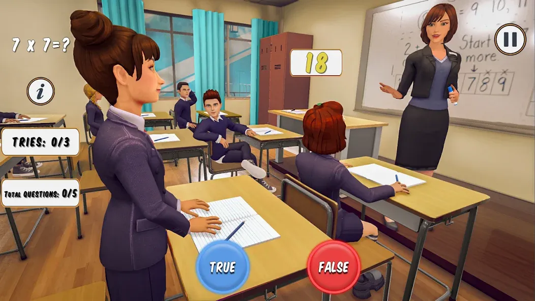 High School Teacher Simulator [МОД: Много монет, Открытые уровни и Мега MOD] Screenshot 2