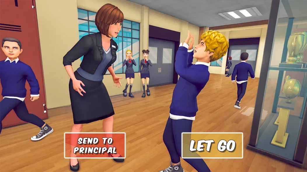 High School Teacher Simulator [МОД: Много монет, Открытые уровни и Мега MOD] Screenshot 5
