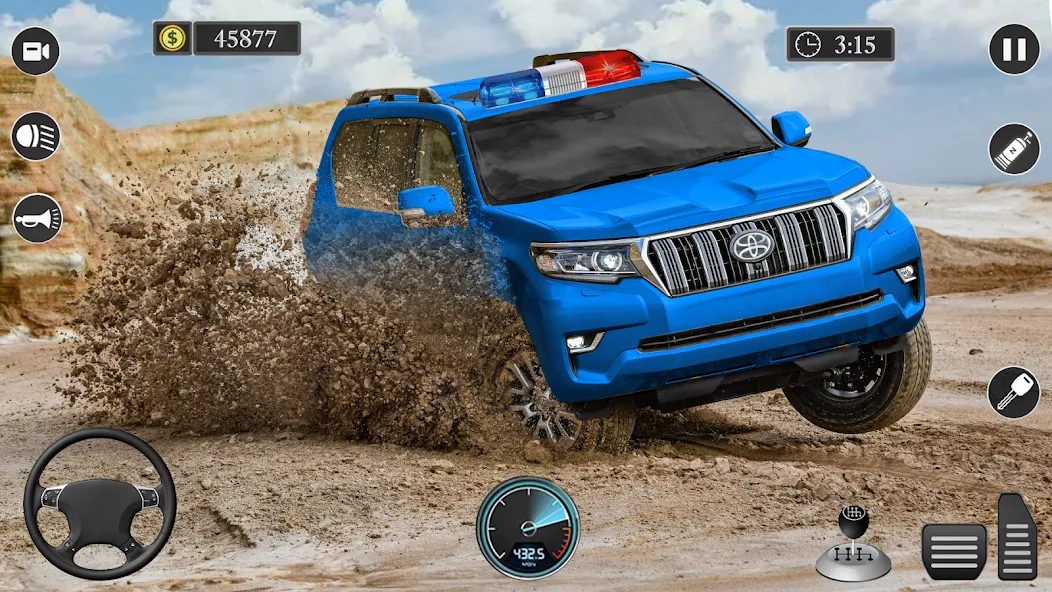 Flying Prado Car Robot Game [МОД: Деньги, Монеты и Меню MOD] Screenshot 2