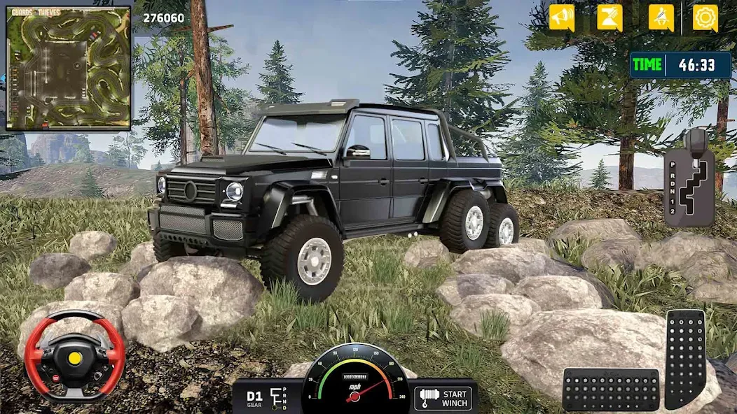 Flying Prado Car Robot Game [МОД: Деньги, Монеты и Меню MOD] Screenshot 3