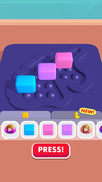 Fidget Toy Maker (Фиджет Той Мейкер) [МОД: Меню, Бесконечные монеты и Открытые уровни] Screenshot 1