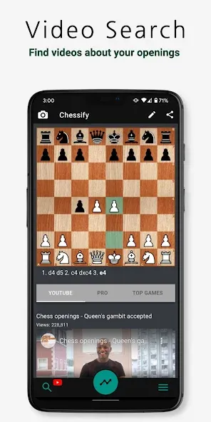 Chessify: Scan & Analyze chess [МОД: Бесконечные деньги, Монеты и Мега MOD] Screenshot 3