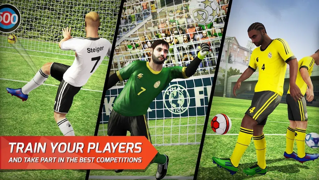Final Kick: Online Soccer (Финаль кик) [МОД: Много денег, Монет и Все открыто] Screenshot 4