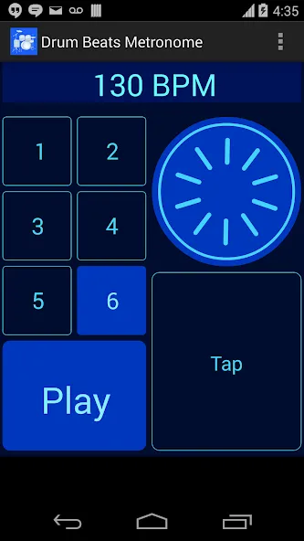 Drum Beats Metronome [МОД: Меню, Бесконечные монеты и Открытые уровни] Screenshot 2