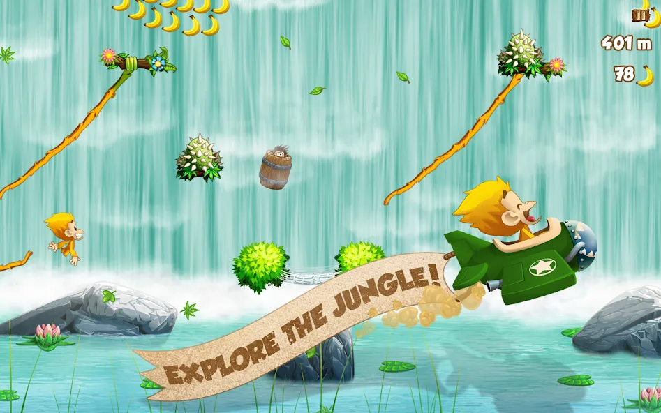Benji Bananas (Бенджи Бананас) [МОД: Много монет, Открытые уровни и Мега MOD] Screenshot 4