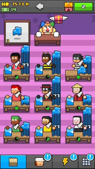 Make More! - Idle Manager [МОД: Все открыто, Дополнительные деньги и Меню MOD] Screenshot 2