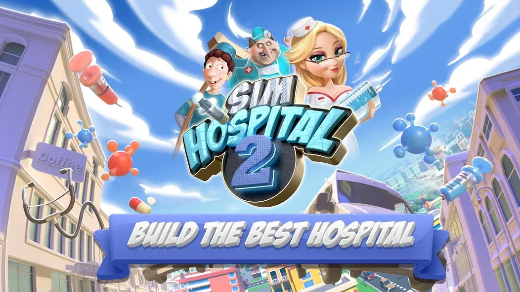 Sim Hospital2-Simulation (Сим Хоспитал2) [МОД: Меню, Бесконечные монеты и Открытые уровни] Screenshot 5