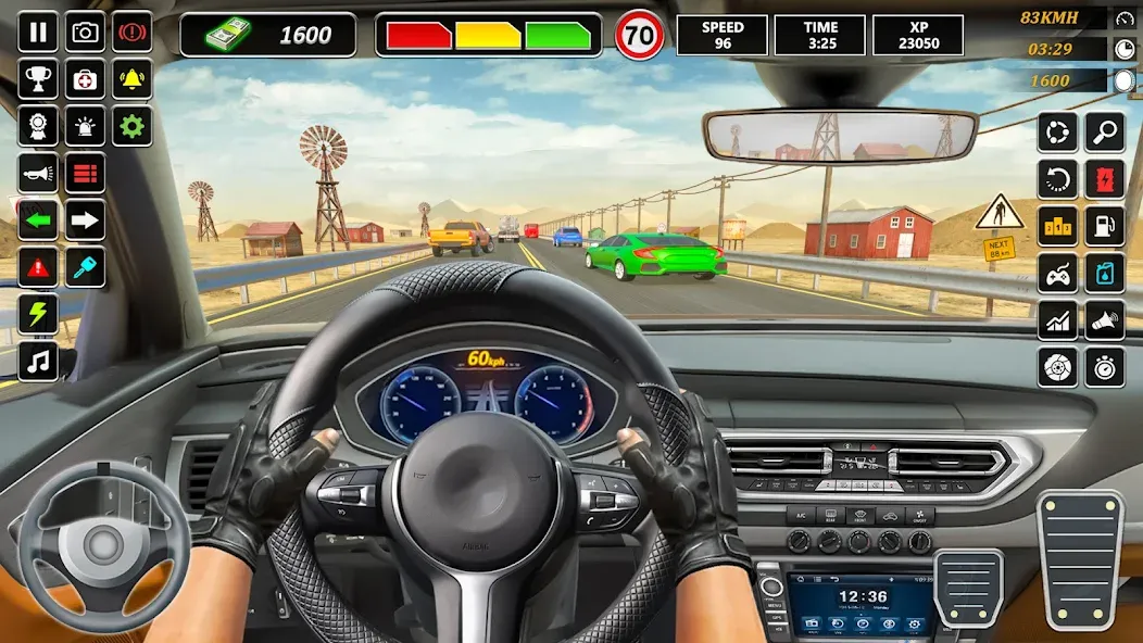 Traffic Racing In Car Driving (Трафик Рейсинг Ин Кар Драйвинг) [МОД: Деньги, Монеты и Меню MOD] Screenshot 2