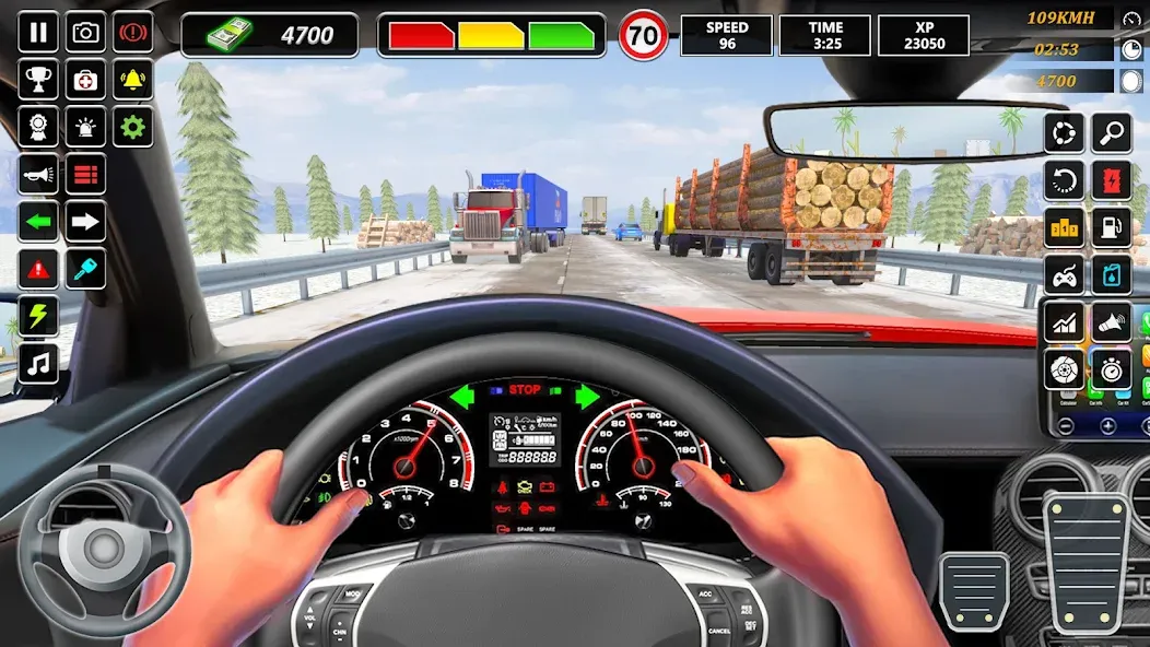 Traffic Racing In Car Driving (Трафик Рейсинг Ин Кар Драйвинг) [МОД: Деньги, Монеты и Меню MOD] Screenshot 3