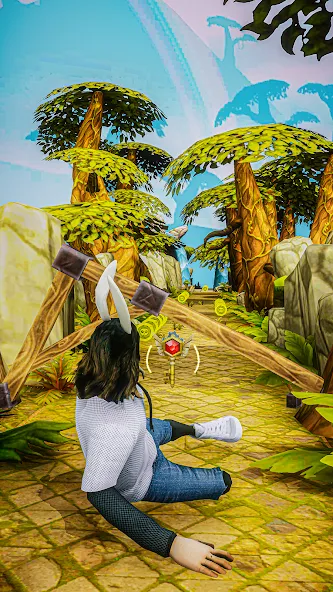 Forest Fun Run - Running Game (Форест ФанРан) [МОД: Много монет, Открытые уровни и Мега MOD] Screenshot 1