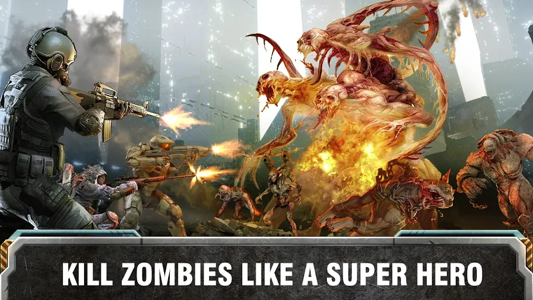 Gunfire strike (Ганфаер страйк) [МОД: Бесконечные деньги, Монеты и Мега MOD] Screenshot 2