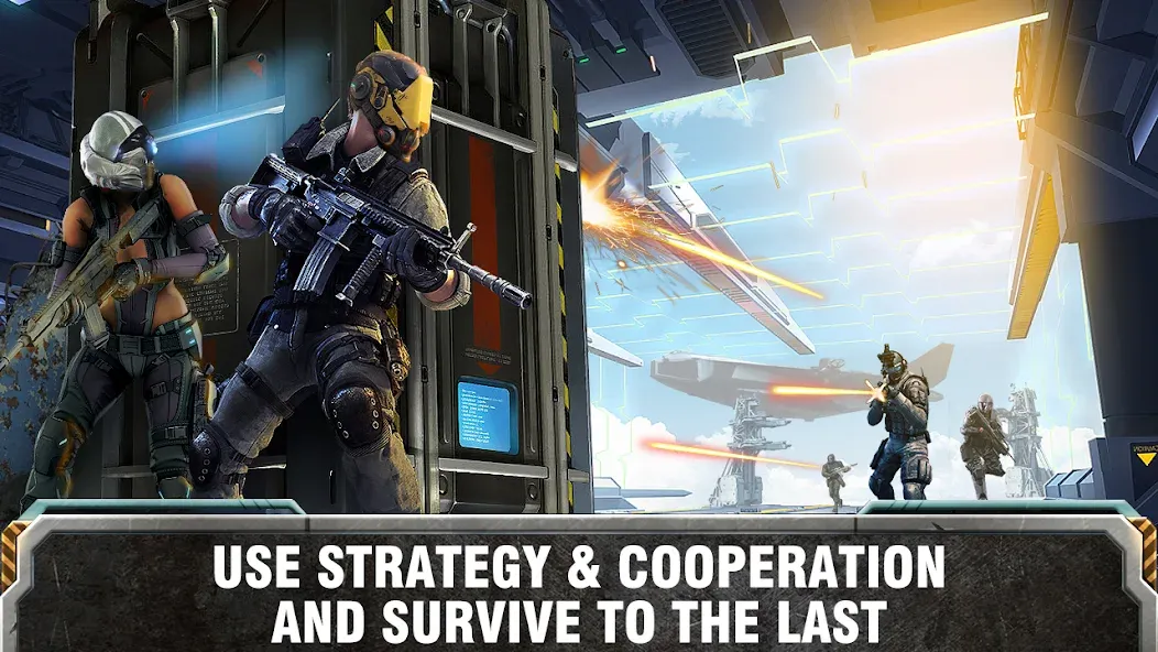 Gunfire strike (Ганфаер страйк) [МОД: Бесконечные деньги, Монеты и Мега MOD] Screenshot 3