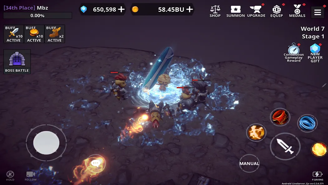 Dungeon Knight (Данжен Найт) [МОД: Бесконечные деньги, Монеты и Мега MOD] Screenshot 5