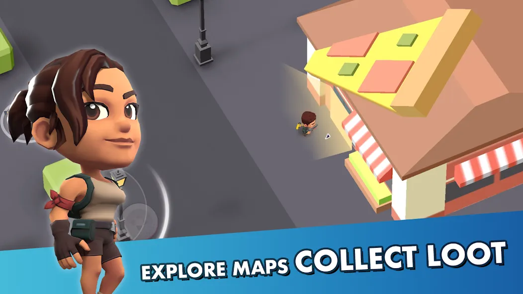 Blast Royale (Баттл Рояль) [МОД: Меню, Бесконечные монеты и Открытые уровни] Screenshot 1