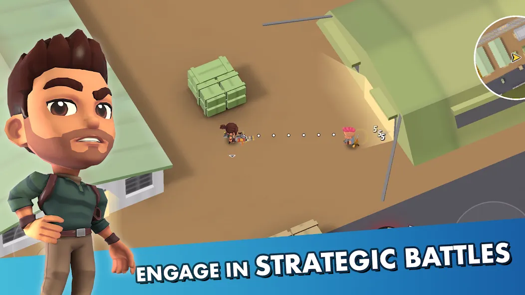 Blast Royale (Баттл Рояль) [МОД: Меню, Бесконечные монеты и Открытые уровни] Screenshot 2