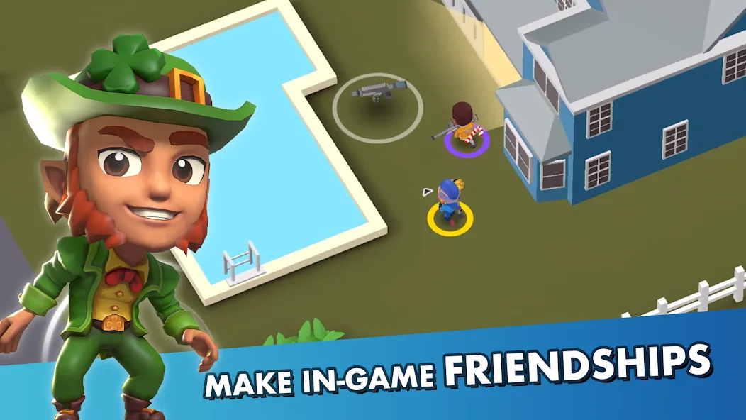 Blast Royale (Баттл Рояль) [МОД: Меню, Бесконечные монеты и Открытые уровни] Screenshot 4
