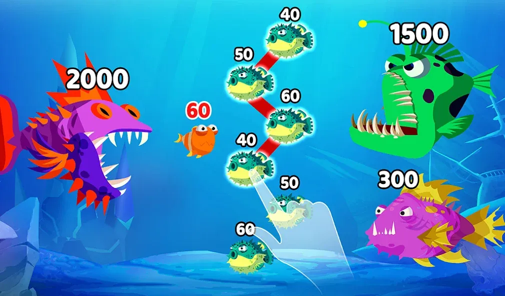 Fish Town IO: Mini Aquarium (Фиш Таун Ай Ой) [МОД: Все открыто, Дополнительные деньги и Меню MOD] Screenshot 1